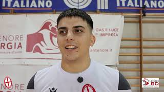 Antenore vs Futsal Atesina intervista a Simone Ballarin [upl. by Winna918]