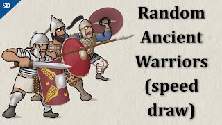 Random Ancient Warriors speed draw [upl. by Ecurb123]