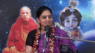 Glories of Karthik month Telugu by Nitaisevini Mataji [upl. by Eirojam178]