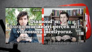 Diamondın quotkuran mucizeleri gerçek miquot videosunu inceliyoruz  Diamond Temaya cevap [upl. by Aileda411]