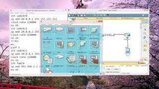 cisco packet tracer маршрутизация RIP [upl. by Porush]