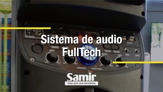 Parlante con bluetooth FullTech  Ferretería Samir [upl. by Arakihc951]