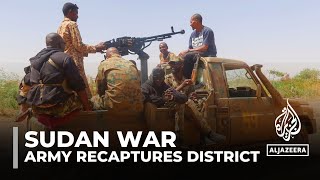 Fighting in Omdurman Army recaptures more territory from RSF [upl. by Malinin252]