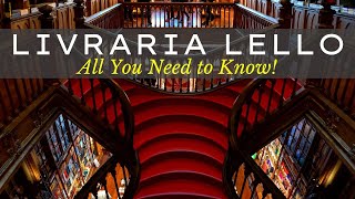 Livraria Lello Porto A Magical Bookstore Experience  Must Know Tips Before Visiting [upl. by Carper721]