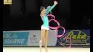 Eugenia Kanaeva Ribbon  Thiais 2008 [upl. by Ynafetse]