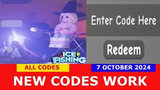 NEW CODES HALLOWEEN Ice Fishing Simulator ROBLOX  ALL CODES  OCTOBER 7 2024 [upl. by Vania]