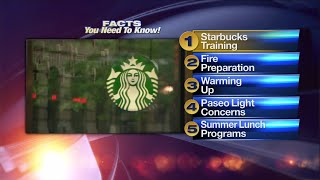 May 29 Morning Rush Antibias training closes Starbucks locations [upl. by Yemorej]