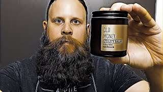 Beard Balm Review  BeardBrand Utility Balm  Old Money [upl. by Lleinnad565]