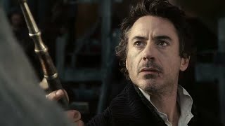 Sherlock Holmes 2009  Sherlock VS Dredger in SlipwayRobert Downey Jr [upl. by Ahsikyw602]