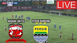 MADURA UNITED vs PERSIB BANDUNG  BRI LIGA 1 LIVESCORE ai [upl. by Aniweta]