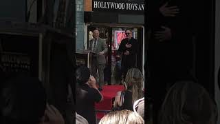 Walk of Fame Ceremony of Tim Burton 09032024 [upl. by Yeznil523]