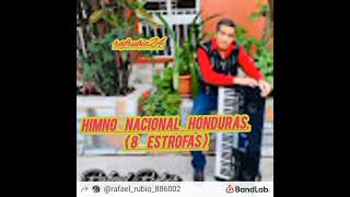 HIMNO NACIONAL HONDURAS   PISTA  8 ESTROFAS  EXAMEN DEL HIMNO [upl. by Assener]