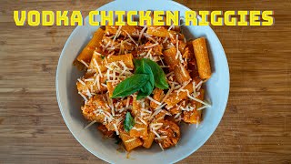 Chicken Riggies  Vodka Sauce Recipe  Chicken Riggies Recipe  Spatchcock Funk [upl. by Sculley]