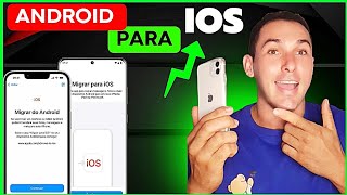 COMO PASSAR DADOS DO ANDROID PARA O IOS Sansung para iPhone [upl. by Aneladdam811]