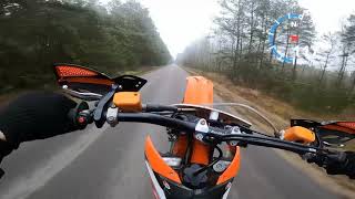 KTM SXF 450 Vmax  Test zębatek 1550 [upl. by Pietro]