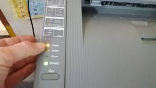 Konica PagePro 1500W toner reset [upl. by Masha]