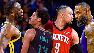 The CRAZIEST NBA quotHeatedquot MOMENTS of 2024 Season 😳 [upl. by Eekram497]