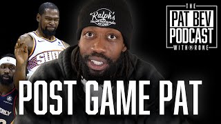 Pat Bev Talks Sixers Win Over Kevin Durant and Phoenix Suns  Post Game Pat Ep 1 [upl. by Enenaej]