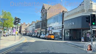 Dumbarton Town Centre Scotland Travel through the Earth Culture Historical buildingsattractions [upl. by Charla580]