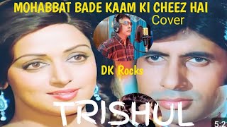 Mohabbat Bade Kaam Ki Cheez Hai Amitabh BachchanHema MaliniShashi KapoorCover By Dilip [upl. by Laoj]