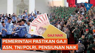 Gaji PNS Polri dan Pensiunan Dipastikan Naik Mulai Januari 2024 [upl. by Willdon693]