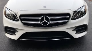 QUICK LOOK AT A 2019 MERCEDES BENZ E300 AWESOME [upl. by Zetnas]