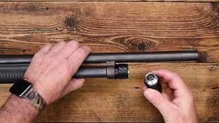 How To Install ShotLine 650X Laser on Remington 870  Axeon Optics [upl. by Stalker]