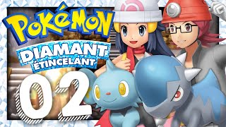 POKEMON DIAMANT ETINCELANT EPISODE 2  PREMIERE ARENE  NINTENDO SWITCH [upl. by Amaj]