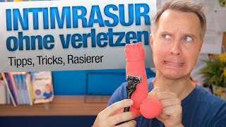 Endlich INTIMRASUR ohne Verletzungen 🍆🩸🪒  jungsfragende [upl. by Troy]