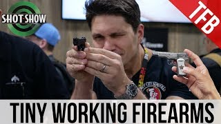 SHOT Show 2019 The Tiniest Working Guns in the World from Arsenal [upl. by Aklam90]