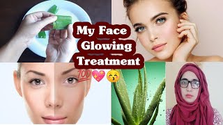 Natural Face Glowing Treatment for Glowing Skin  Remove Your Skin Problems With This Remedy [upl. by Bianca]