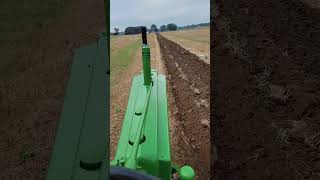 1944 John Deere B plowing with a 52 John Deere plow [upl. by Savdeep711]