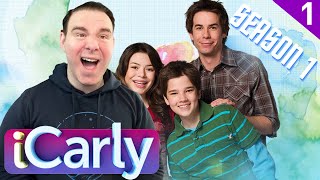 Spencer And Sam Are My Favorite  ICarly Reaction  FIRST TIME WATCHING [upl. by Anelrac]