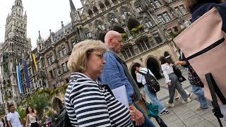 Marienplatz Munich Germany Octoberfest Square [upl. by Lustick]