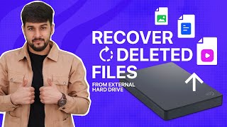 How to Recover Data from External Hard Drive  Recover Deleted Files from External Hard Drive [upl. by Ring]