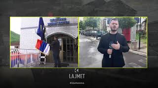 Largohet flamuri serb në Zubin Potok vendoset ai i Kosovës [upl. by Dougie]