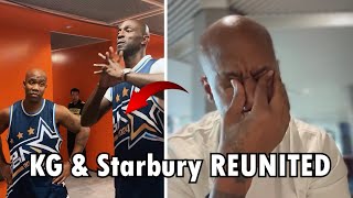 Stephon Marbury amp Kevin Garnett REUNITED in China Marbury Gets EMOTIONAL Must Watch [upl. by Naujat409]