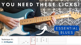 Ultimate Intermediate Blues Guide 12 Essential Licks [upl. by Aikel]