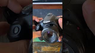 Unboxing Canon EF 50MM F18 STM Lens [upl. by Finah]