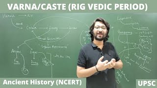 L13 Varna and Caste  Rig Vedic Period  Ancient India History  NCERT  UPSC  IAS [upl. by Rednasxela332]