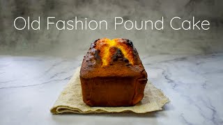 Old Fashion Pound Cake Recipe [upl. by Hareehat771]