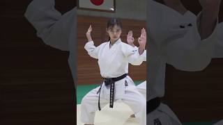 This Karate Girl Learns Okinawa Karate Kata [upl. by Lenhart]