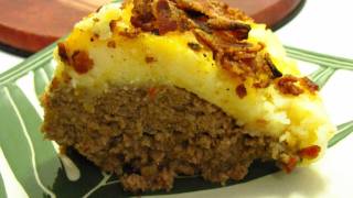 BaconCheeseburger Potato Pie [upl. by Rehptsirhc]