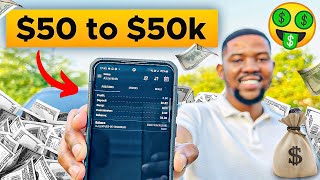 How To Turn 50 into 50k In Under 50 Days  Part 1  FOREX [upl. by Ted]