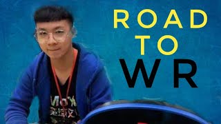 Yusheng Du  Road To 3x3 World Record Single  347 Rubiks Cube World Record [upl. by Anaerda710]