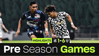 PDRM FC 1  6 TERENGGANU FC  PRESEASON 2024 HIGHLIGHTS [upl. by Mattland450]