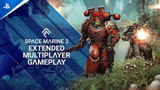 Warhammer 40000 Space Marine 2  Extended Multiplayer Gameplay  PS5 Games [upl. by Terrel]