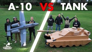 A10 Warthog VS Tank  Epic Airsoft Battle [upl. by Berry]