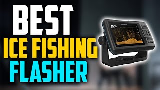 ✅ Top 5🐟Best Ice Fishing Flashers 2023  Best Ice Fishing Fish Finders Review [upl. by Kernan]