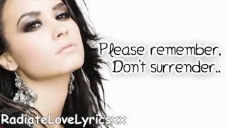 Demi LovatoRemember December Lyrics [upl. by Simdars133]